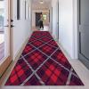 KwuSeug Long Hallway Runner Rug, Non-Slip, Washable Polyester Rug Mat, 40 x 80 cm view 2