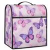 Mexpekil Stand Mixer Cover with Pockets, Dustproof, 5–8 L, Pink/Purple view 1