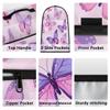 Mexpekil Stand Mixer Cover with Pockets, Dustproof, 5–8 L, Pink/Purple view 4