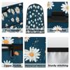 Mexpekil Stand Mixer Cover with Daisy Pattern and Pockets view 4