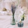 Alipis Creative Glass Oil Lamp, Decorative Wedding Candle Holder with Cotton Cord, Refillable view 4