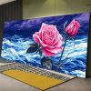 Paint by Numbers Flower/Sea Design for Adults and Children, 60 x 120 cm, Unframed view 4