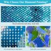 Diamond Painting World Map Kit for Adults, 5D, XXL 60 x 120 cm view 4
