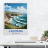 1000-Piece Kaikoura Vintage Travel Poster Puzzle, New Zealand, 50 × 70 cm view 3