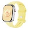 Sycamond Silicone Replacement Band for Apple Watch, Yellow, 38/40/41/42/44/45/46/49 mm view 1
