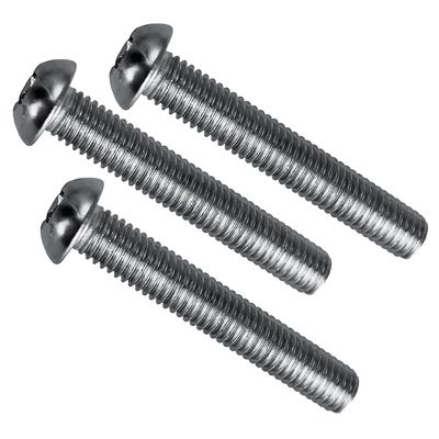 RYSUPPLY Stainless Steel Pan Head Screws | 5 x 60/60 | ISO 7380 Torx Pan Head Screws | 10 pcs. | Available in Various Sizes and Quantities