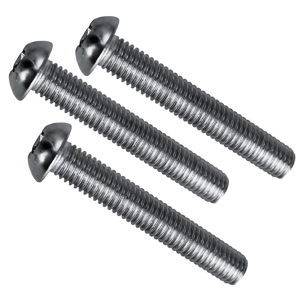 RYSUPPLY Stainless Steel Pan Head Screws | 5 x 60/60 | ISO 7380 Torx Pan Head Screws | 10 pcs. | Available in Various Sizes and Quantities