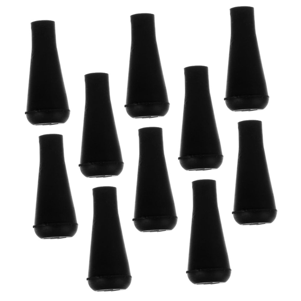 6 mm Rubber Arrow Tips, 10-Pack for Archery