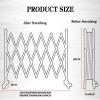 Collapsible, Retractable Traffic Barrier Gate with Rubber Base, Portable Temporary Safety Gate (900 x 120 cm) view 2