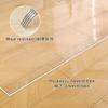 Transparent PVC Floor Protection Mat, 1 mm, 90 x 240 cm view 2