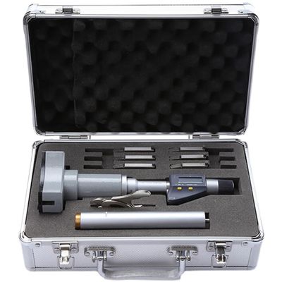 LeTkingok Digital 3-Point Inside Micrometer, 3-Jaw Bore Gauge, 30–40 mm