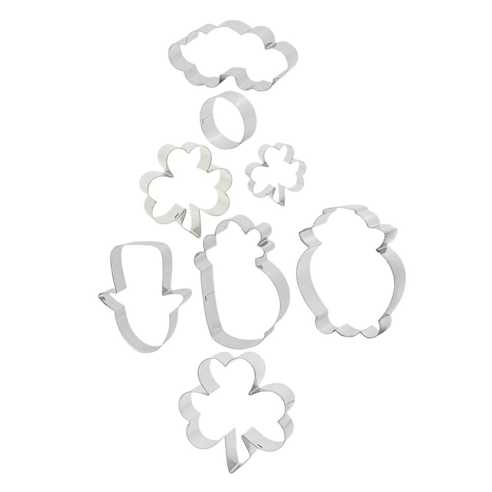 MAGICLULU Metal Cookie Cutters for Valentine's Day, Leaf Shapes