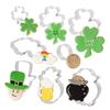 MAGICLULU Metal Cookie Cutters for Valentine's Day, Leaf Shapes view 2