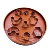 MAGICLULU Metal Cookie Cutters for Valentine's Day, Leaf Shapes view 3