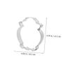 MAGICLULU Metal Cookie Cutters for Valentine's Day, Leaf Shapes view 4