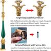 95 cm Decorative Metal Stair Railing Post view 3