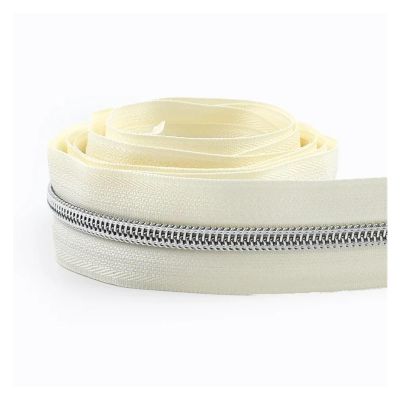 AQXYWQLL 1/2/3/5/10 m #5 Nylon Coil Zipper Tape for Sewing Bags and Jackets