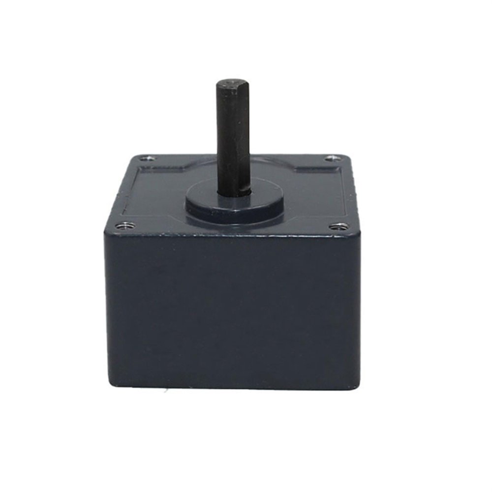 1-Piece 70 x 70 mm Flange Gearbox, 10 mm Keyway Shaft, 15 W, 3GN180K
