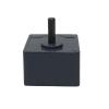 1-Piece 70 x 70 mm Flange Gearbox, 10 mm Keyway Shaft, 15 W, 3GN180K view 1