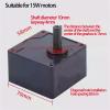 1-Piece 70 x 70 mm Flange Gearbox, 10 mm Keyway Shaft, 15 W, 3GN180K view 3