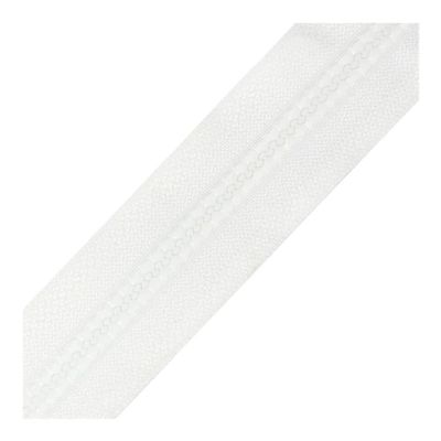 FOVAOK 3-Pack 40–120 cm Resin Coil Zippers for Sewing, Nylon Zippers, 24 Colors (White, 90 cm)