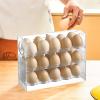 3-Tier Flippable Egg Holder for Refrigerator view 4