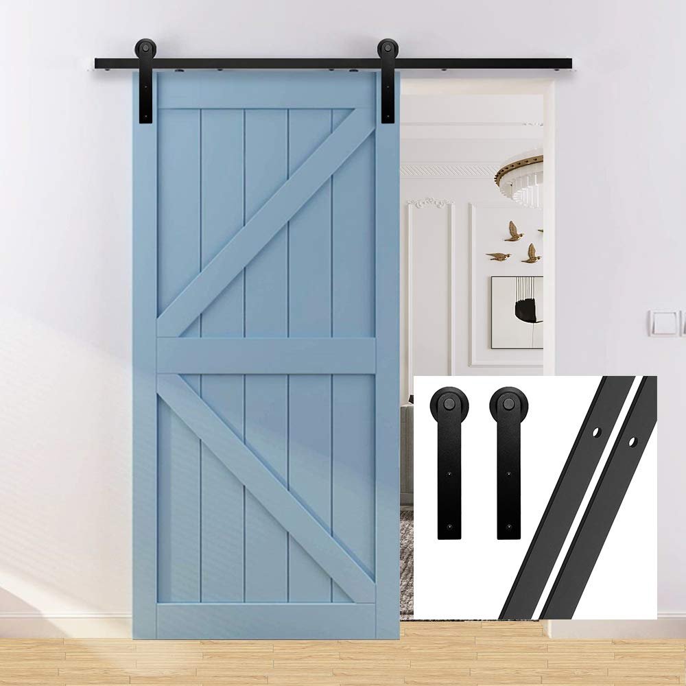 Sliding Door Hardware Kit for Single Door, 579 cm