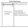 Sliding Door Hardware Kit for Single Door, 579 cm view 3