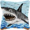 Taxpy DIY Latch Hook Pillow Kit, Fish in the Ocean, 43 x 43 cm view 1