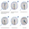 Taxpy DIY Latch Hook Pillow Kit, Fish in the Ocean, 43 x 43 cm view 4
