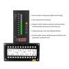 YUANFAHHH Automatic Liquid Level Controller, Digital Water Level Display, Tank Level Control Instrument, 4–20 mA, RS485 Relay, Alarm Control (RS485 Out, DC 24V) view 4