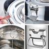 CWCQGH Airtight Stainless Steel Milk Transport Can, 76L view 3