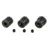 Pinion Gear, 1 Pc., 32P, 0.8 Module, 13T–21T, Blackened Steel, for 5 mm Shaft (20T) view 2