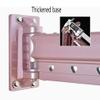 ZLQRTUD Wall-Mounted Clothes Drying Rack, Retractable and Folding, 270° Rotating, Pink view 3