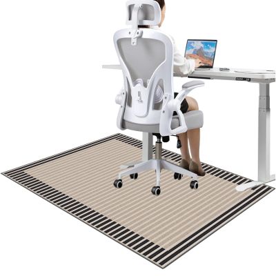 JaevKwzy Gaming Chair Mat for Hard Floors and Carpet, 70 x 110 cm
