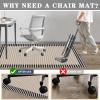JaevKwzy Gaming Chair Mat for Hard Floors and Carpet, 70 x 110 cm view 4