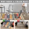JaevKwzy 140 x 180 cm Gaming Chair Floor Mat view 4