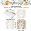 Floral Static Cling Window Film with UV Blocking view 2