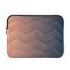 Orange-Blue Gradient 13-Inch Quilted Laptop Sleeve view 1