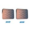Orange-Blue Gradient 13-Inch Quilted Laptop Sleeve view 2