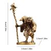 Copper Witch-Bird Statue for Home Decor view 4
