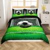 Loussiesd Football Sports Duvet Cover Set, 135 x 200 cm, Microfiber view 2