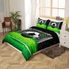 Loussiesd Football Sports Duvet Cover Set, 135 x 200 cm, Microfiber view 3