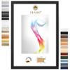 FRAMO Wooden Picture Frame 40 x 70 cm, Pine-Black, Made to Measure view 1