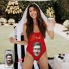 Personalized One-Piece Swimsuit for Women with Photo or Face view 2