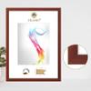 FRAMO MDF Picture Frame 80 x 105 cm, Red-Washed | Custom Size view 4