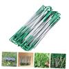 CORHAD U-Shaped Metal Stakes, 50-Pack, Galvanized Wire Ground Anchors view 3