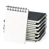 wavamawa Pocket Notebooks, 3 x 5 in, Mini Spiral Notepads, Lined, Black, 24 Pack view 1