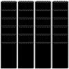 wavamawa Pocket Notebooks, 3 x 5 in, Mini Spiral Notepads, Lined, Black, 24 Pack view 2