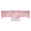 Valentine’s Gift Box with Satin Ribbon and Drawer for Weddings and Birthdays view 1